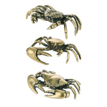 Statue de crabes en métal, Sculptures de crabes, Figurines,-UN