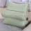 Elevate Your Comfort: Reading Pillow with Adjustable Height, Back Support for Correct Posture, and Portable Handle for Bed or Couch (Green) 5
