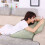 Elevate Your Comfort: Reading Pillow with Adjustable Height, Back Support for Correct Posture, and Portable Handle for Bed or Couch (Green) 3
