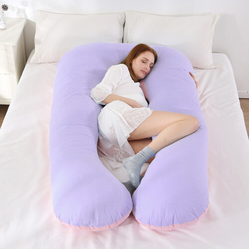 Safe Packaging, Ergonomic Design, Versatile Multi-Functional, Comfortable for Everyone, U Shaped Full Body Pillow, Air Circulation Fabric 2