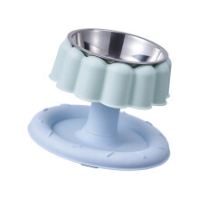 Bol d'alimentation surélevé moderne pour animaux de compagnie,-1