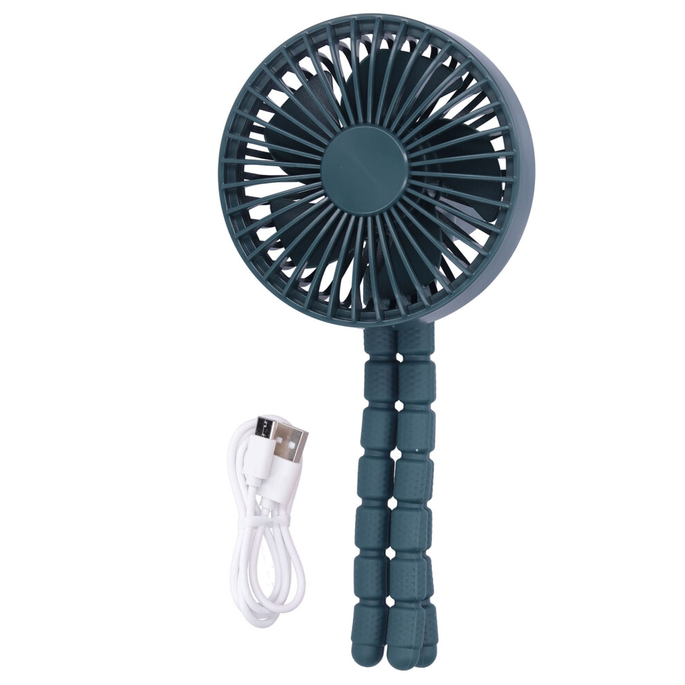 Rechargeable Handheld Fan With Flexible Tripod Design, Portable Stroller Fan With 360 Rotate For Customizable Cooling And Detachable Mobile Phone 9009791920673