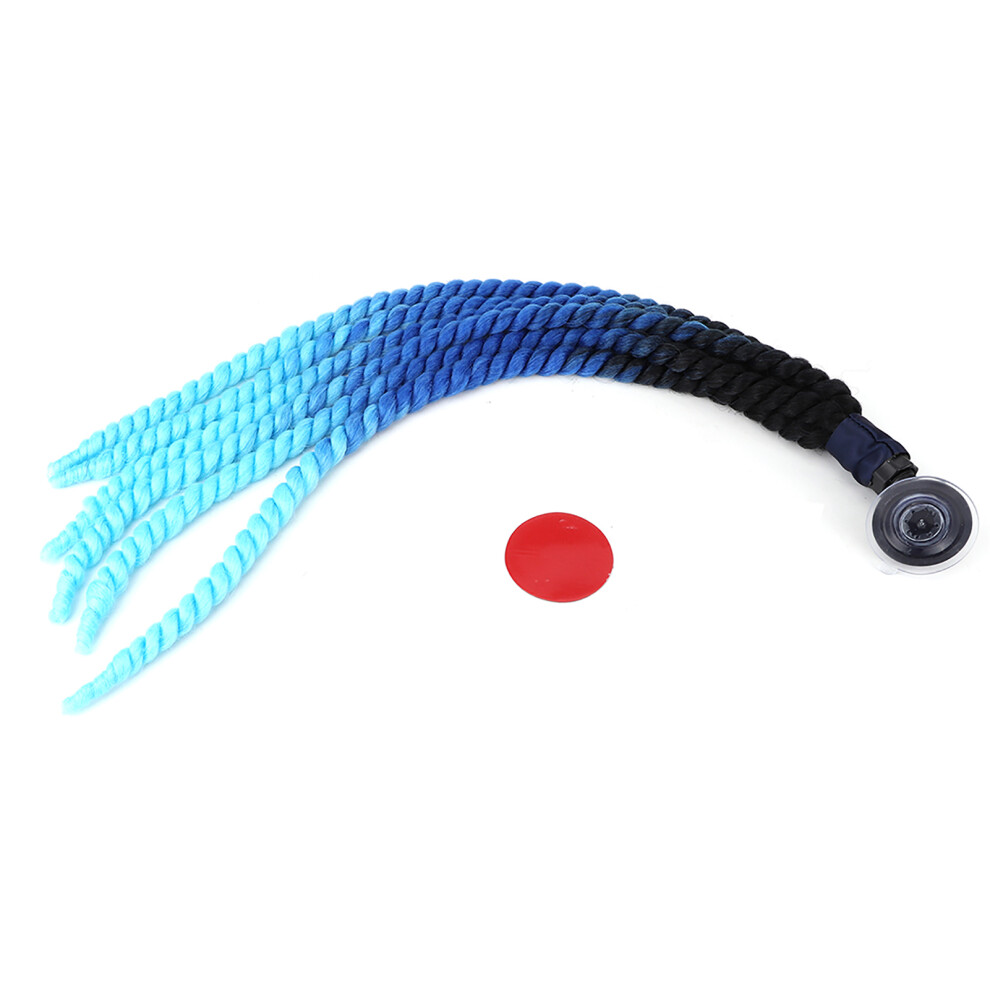 Helmet Ponytail Braids For Motorcycles Bicycles Skateboards Tactical Helmets Easy To Remove Suction Cup Detachable Design Fashion Look Reusable High 9138057847710