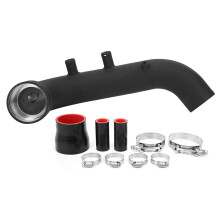 Kit de tuyau de suralimentation en aluminium cintré à la mandrin, tuyau d'admission, système de refroidissement pour BMW N54E88E90. Haute