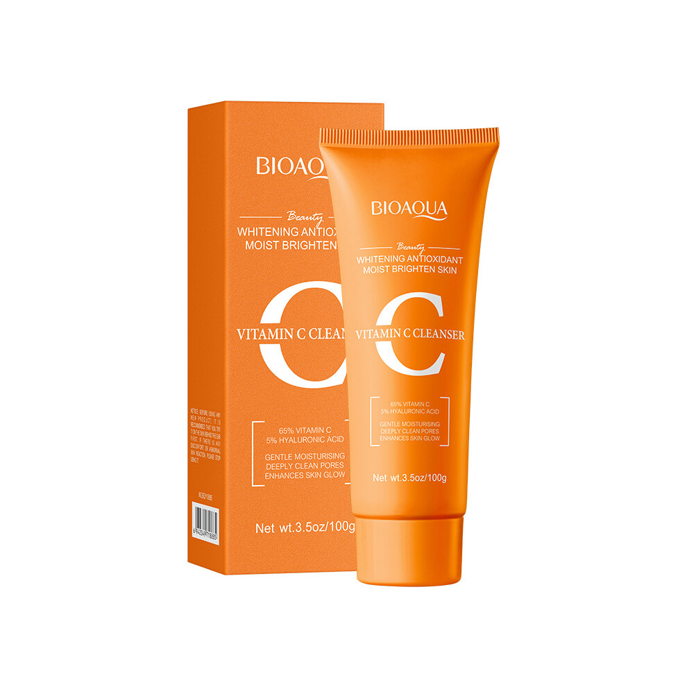 (Facial cleanser 100g) Whitening Facial Cleanser BIOAQUA Cleansing Facial Cleanser
