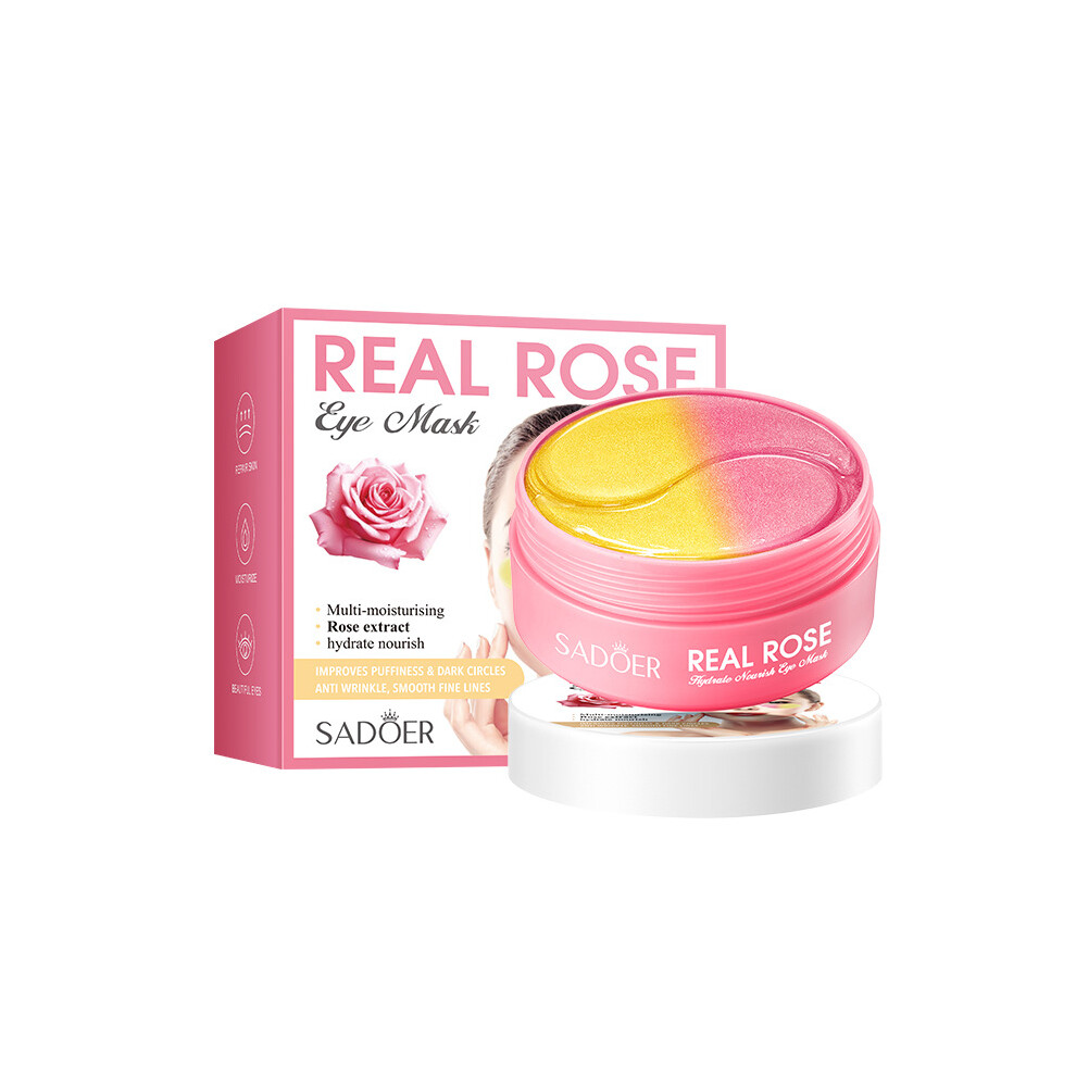 (Rose) Moisturizing series eye mask SADOER moisturizing eye eye mask patch