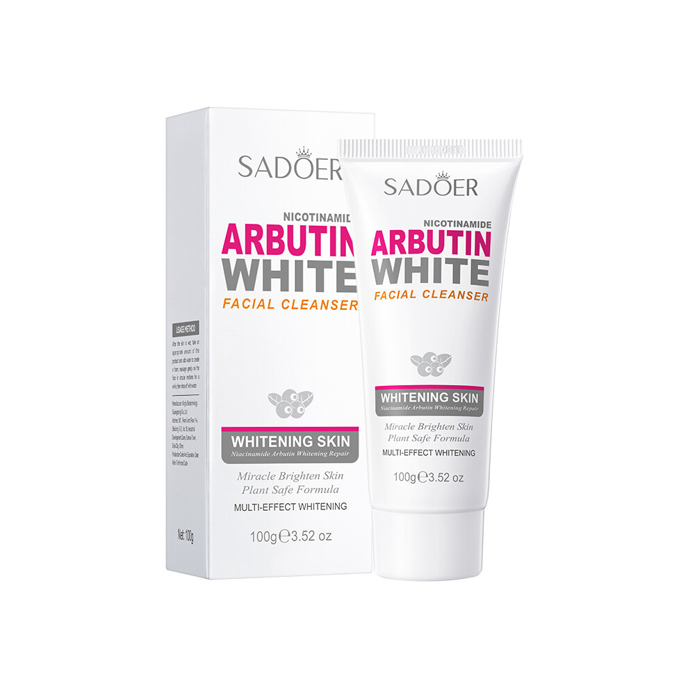 (100g) Whitening Facial Cleanser SADOER Cleansing Foam