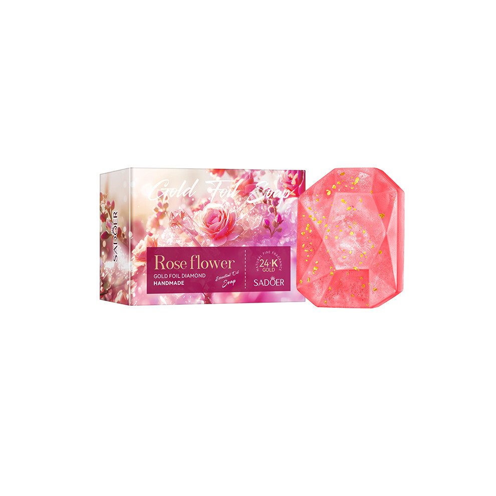 (Rose 100g) Essential oil soap 100g handmade soap