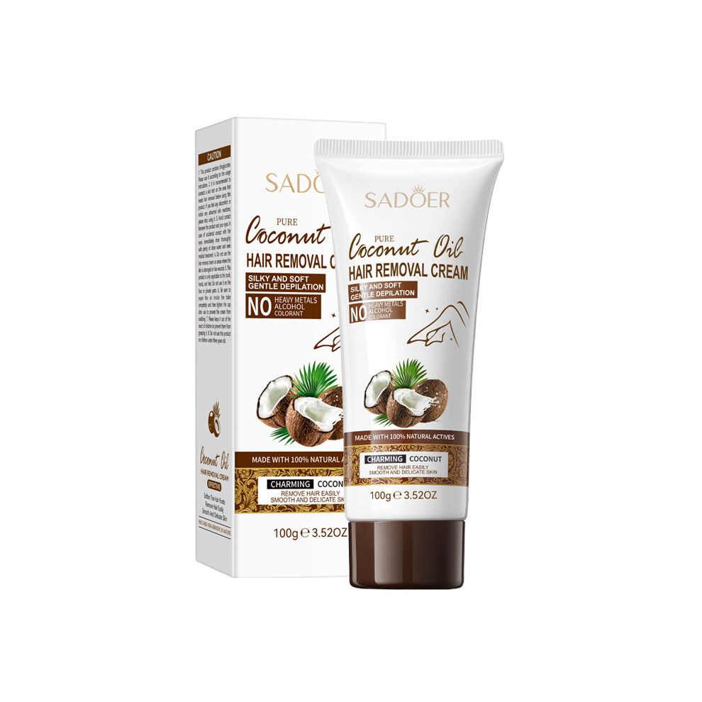 (Hair removal cream 100g) Hair removal cream 100g clean armpits and legs summer hair removal cream