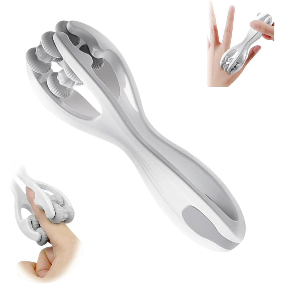 Finger Massager for Relief From Soreness, Silicone Massage Roller