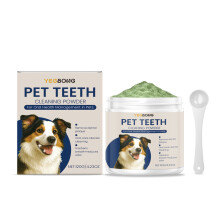 (120g*1+spoon*1) Dog tooth cleaning powder Gentle teeth cleaning for dogs to improve oral odor and refresh breath