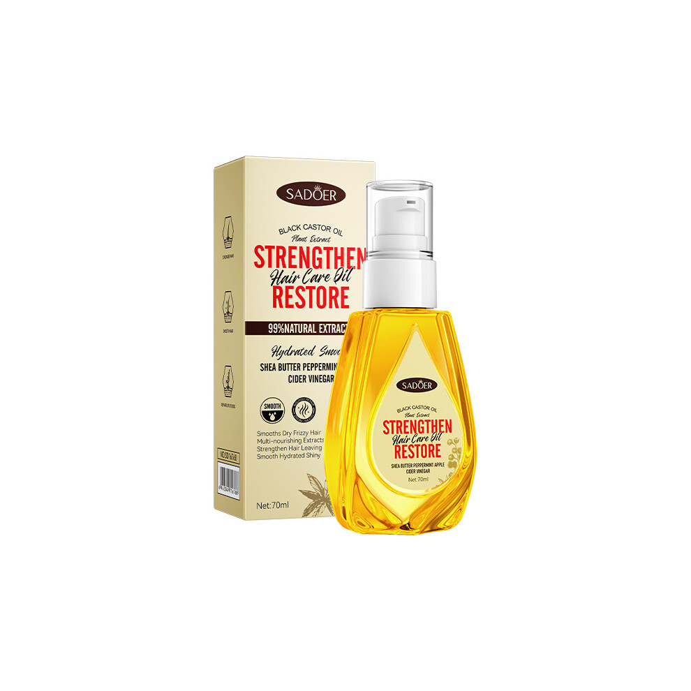 (Hair care essential oil 70ml) Hair Care Oil SADOER Moisturizing and Smoothing Conditioner
