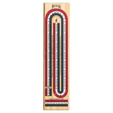 Bicycle JKR130012124 Bicycle - Cribbage Board 3 Track Color Coded - 2025 Printing