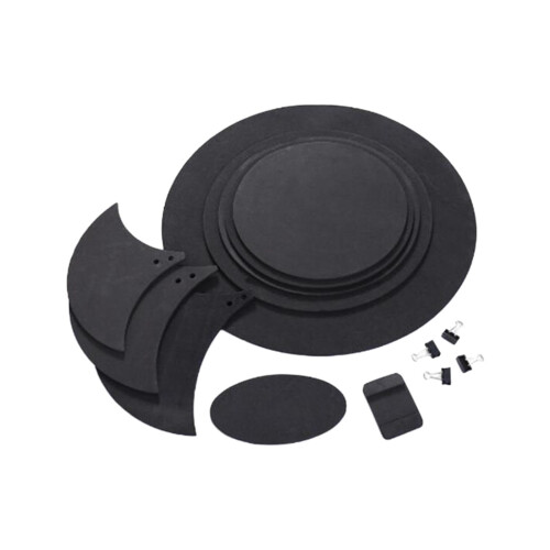 AWHAO 10 Pieces Drum Mutes for Beginners Practice Instruments