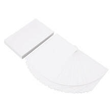 Leere Kunst-Postkarten Set, 100 Stück Weißes Kartonpapier, Kleine Handgemalte Papiere