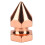 Rose Gold Brass Spiked Cone Studs 8x14mm 100 Sets DIY Kit 4