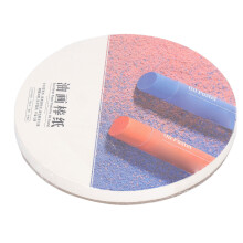 Oil Pastel Paper Pad 5.9in Round Pure Wood Pulp Thick & Strong