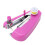 Portable Mini Manual Sewing Machine Purple Compact Handheld for Home Use 11