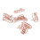 Μεταλλικά συνδετήρες λεία και αισθητικά υψηλής ποιότητας Ανθεκτικό στη σκουριά 2