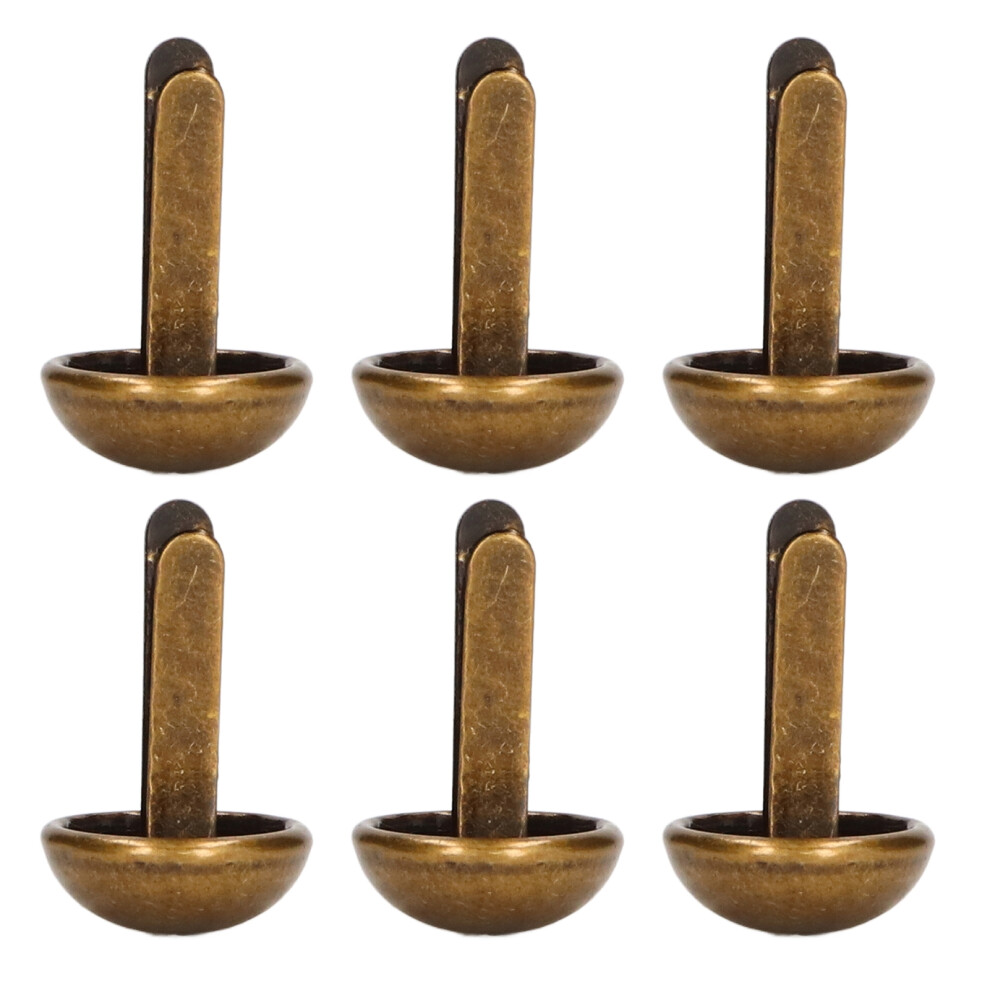 200Pcs Bronze Upholstery Tacks 0.3In Metal Decorative Nails 8341375333747