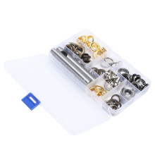 12mm Large Electroplated Metal Grommet Tool Kit for Craft & Office Supplies