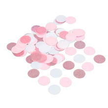 Romantic Colors Tissue Paper Confetti, Party Decoration Table Confetti Dots Eco Friendly Biodegradable Foil Material Confetti Balloons Multi Occasion