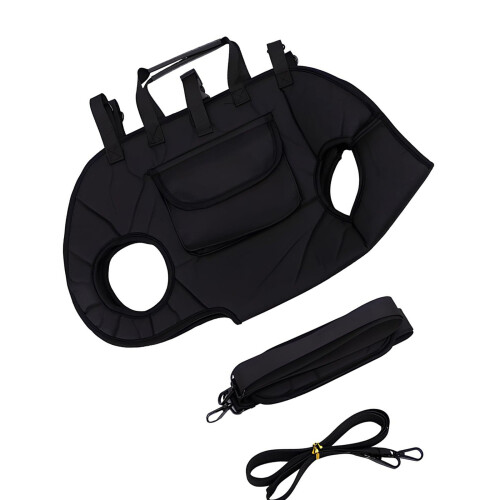 Sac de transport pour animaux de compagnie, petits et-M Noir