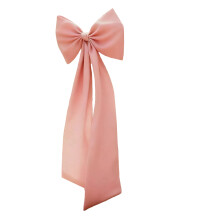 High Quality Polyester Large Bowknot Ribbon for Sturdy-Pink
