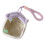 Meerdere functionele pluche cottage opbergtas Cartoon-Paars 1