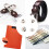 50Pcs 5 Color Screws Rivets Multiprupose-bronze 9.5MM 5MM 4MM 3
