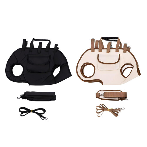 Sac de transport pour animaux de compagnie, petits et-M Noir 1
