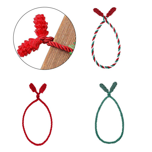 Pack of 12 Portable Efficient Ties With Internal Steel For-Red 2