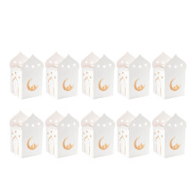 10Pcs Elegant Eid Celebration Candy Boxes Beautifully-10PCS