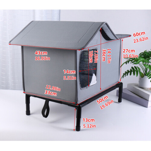 Premium Waterproof Insulated Pet Bed Featuring Oxfords Fabric 2