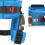 Nylon Bungee Trampoline Harness For Children Blue Small 2