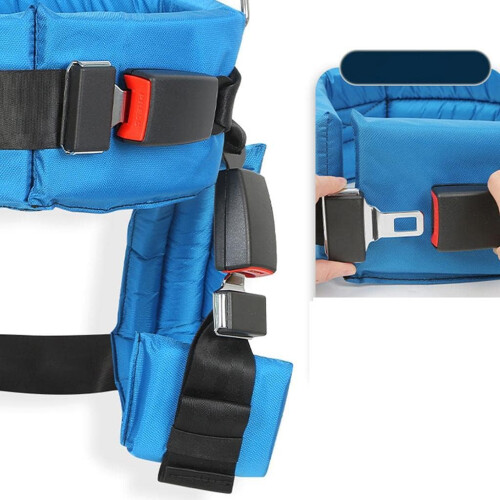 Nylon Bungee Trampoline Harness For Children Blue Small 1