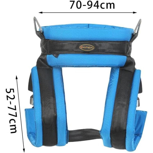 Nylon Bungee Trampoline Harness For Children Blue Small 2
