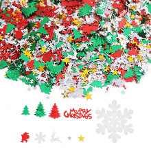 Sparkling Plastic Confettis for Holiday Party Table-Style4