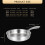 Stainless Steel Skillets Nonstick Coating Perfect For Eggs-30CM 2