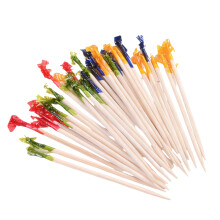 1000Pcs Natural Wooden Cocktails Picks Disposable Food Stick for