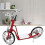 Roter Modell-Scooter, Maßstab 1:10, robuste 12