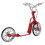 Roter Modell-Scooter, Maßstab 1:10, robuste 9