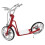 Roter Modell-Scooter, Maßstab 1:10, robuste 7