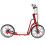 Roter Modell-Scooter, Maßstab 1:10, robuste 4