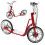 Roter Modell-Scooter, Maßstab 1:10, robuste 11