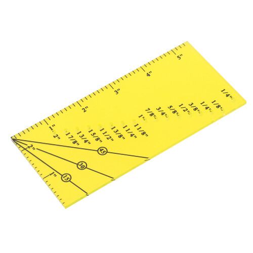 Hellgelbe magnetische Nahtführung, 2