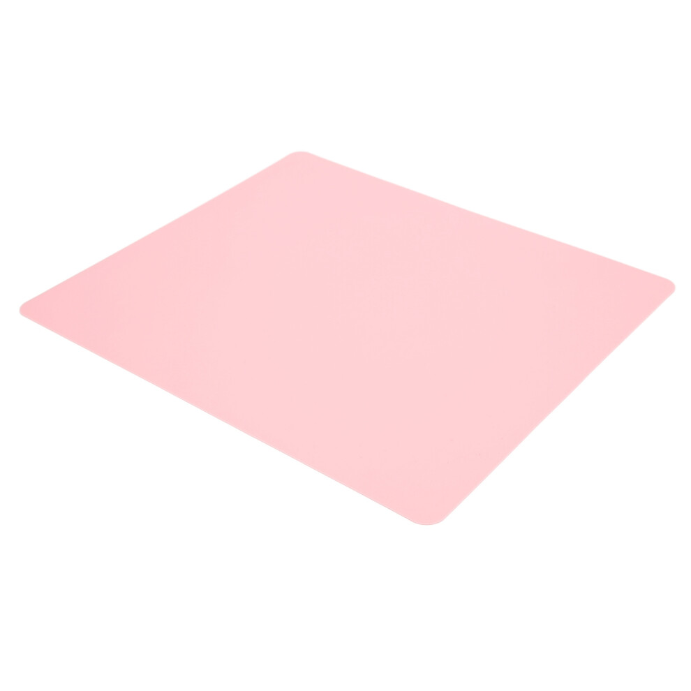 Silicone Heat Resistant Craft Mat Flexible Non-Slip Washable Pink For Diy 6911375820480