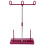 Multi Spool Holder Household Sewing Accessory Adjustable Thread Holder Metallic Hoop Guide Thread Spool Rack Detachable Frame Easy Installation For 6