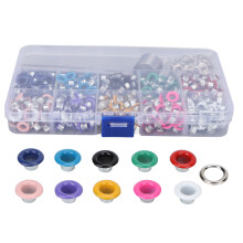 Leather Grommet Kit With Copper Eyelets, Rustproof And Strong Fastening Tools In Elegant Packaging, Includes Installation Guide For Beginners