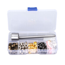 Kit de inele metalice, inele de inele îngroșate, oțel inoxidabil puternic și solid, material durabil din cupru, instalare ușoară cu unelte,